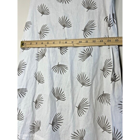 Sole‎ Linen long skirt traditional belt white boho chic rayon contemporary XS - Picture 7 of 10